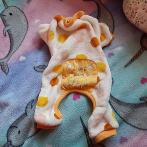 LAST CHANCE I love naps Winnie the pooh pet onesie